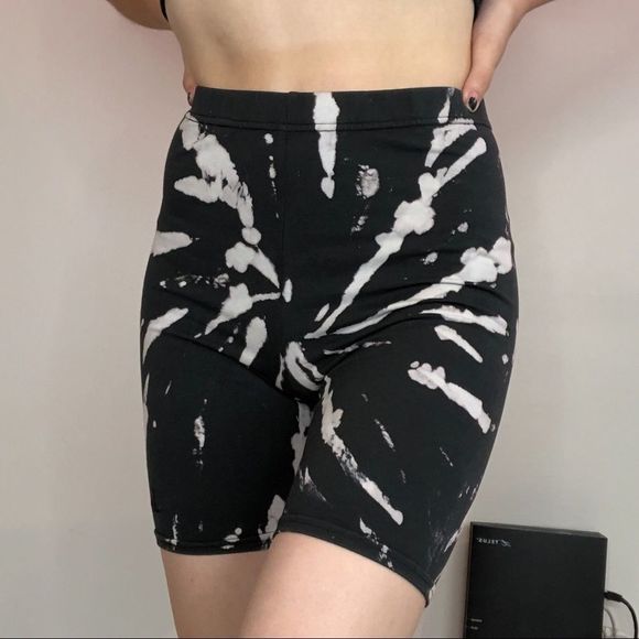 Kuwalla Tie Dye Biker Shorts - Picture 4 of 4